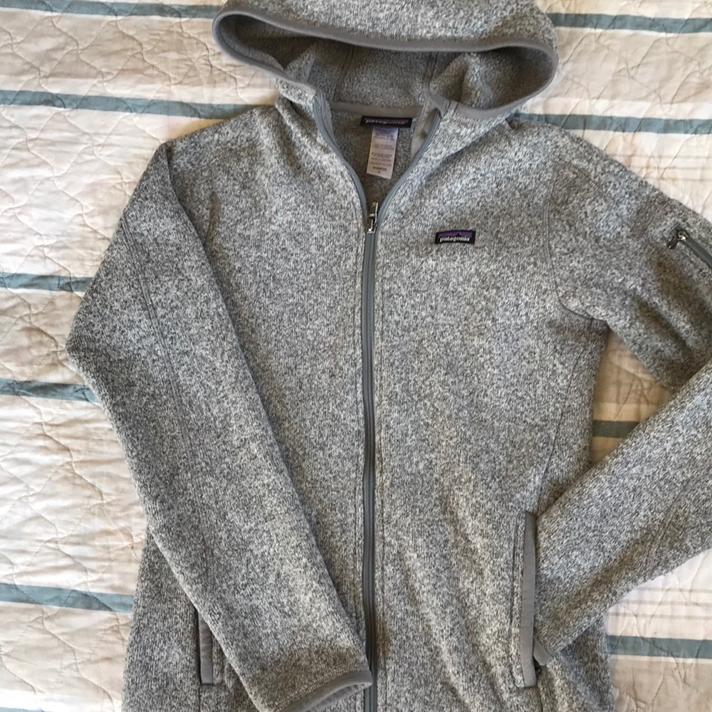 Patagonia Better Sweater Grey Zip Up Hoodie